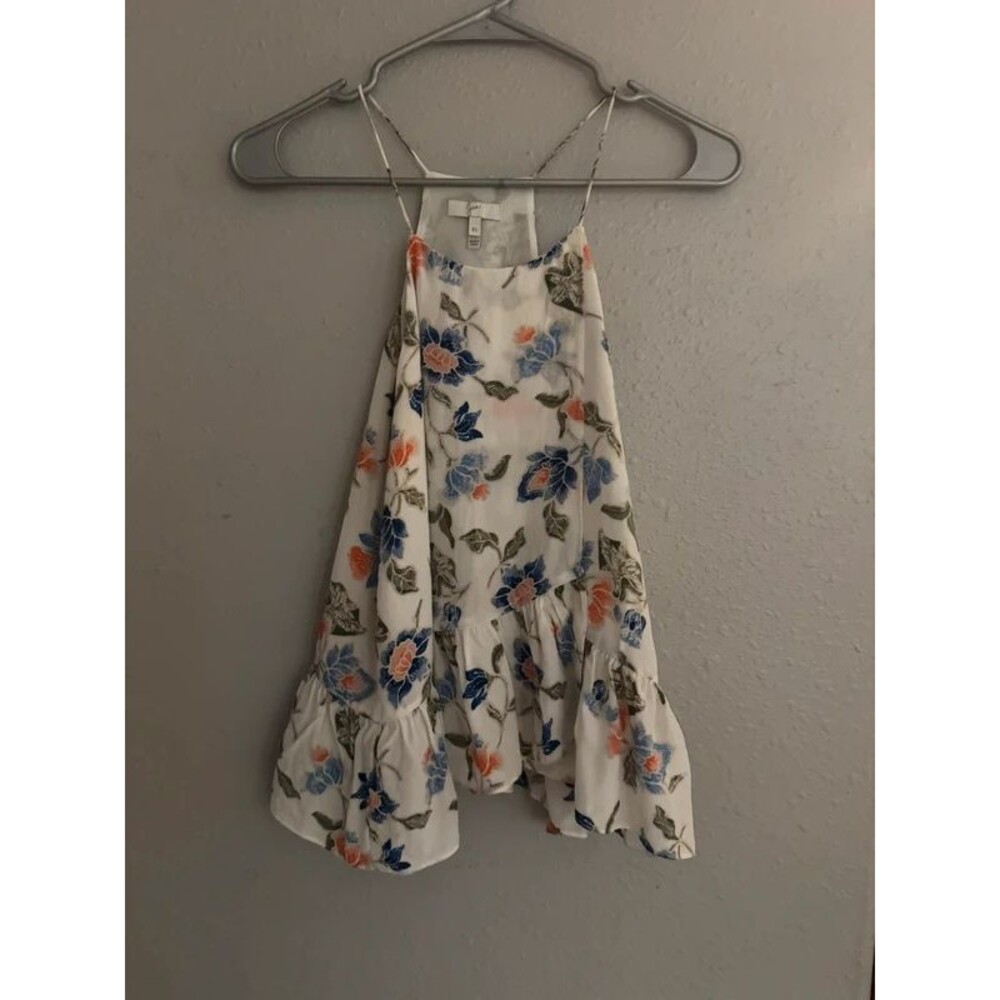 Joie wrap front silk blouse size XS